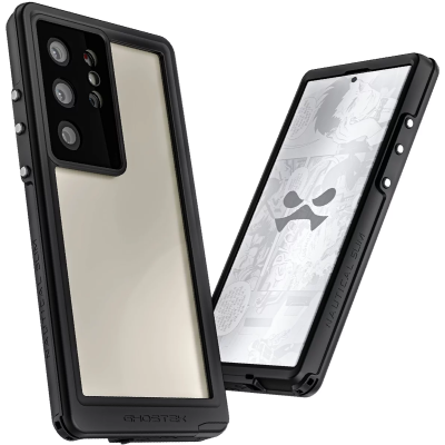 Ghostek Nautical Slim - Ανθεκτική Αδιάβροχη Θήκη Samsung Galaxy S23 Ultra - Clear (GHOCAS3380)