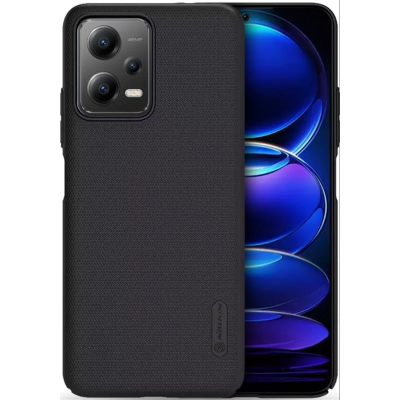 Nillkin Θήκη Super Frosted Shield Xiaomi Redmi Note 12 5G / Poco X5 - Black (6902048260368)