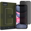 Hofi Anti Spy Pro+ Tempered Glass Privacy - Full Face Αντιχαρακτικό Γυαλί Προστασίας Απορρήτου Οθόνης - Apple iPhone 11 / XR - Black (9490713933459)