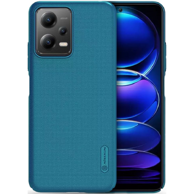 Nillkin Θήκη Super Frosted Shield Xiaomi Redmi Note 12 5G / Poco X5 - Blue (6902048260399)