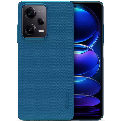 Nillkin Θήκη Super Frosted Shield Xiaomi Redmi Note 12 Pro 5G / Poco X5 Pro - Blue (6902048260474)
