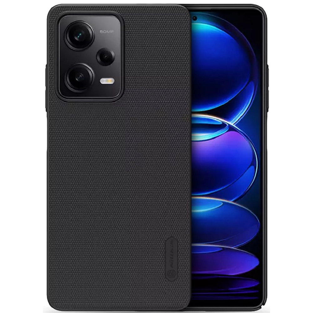 Nillkin Θήκη Super Frosted Shield Xiaomi Redmi Note 12 Pro 5G / Poco X5 Pro - Black (6902048260443)