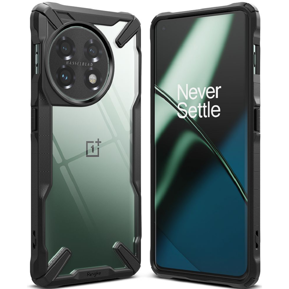 Ringke Fusion X Θήκη - OnePlus 11 - Black (8809919304030)