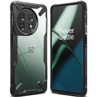 Ringke Fusion X Θήκη - OnePlus 11 - Black (8809919304030)