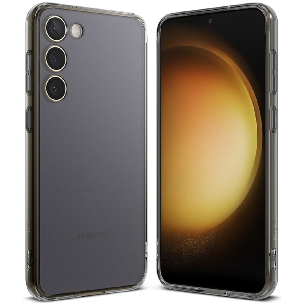 Ringke Fusion Σκληρή Θήκη με TPU Bumper - Samsung Galaxy S23 Plus - Matte Smoke Black (8809919301176)