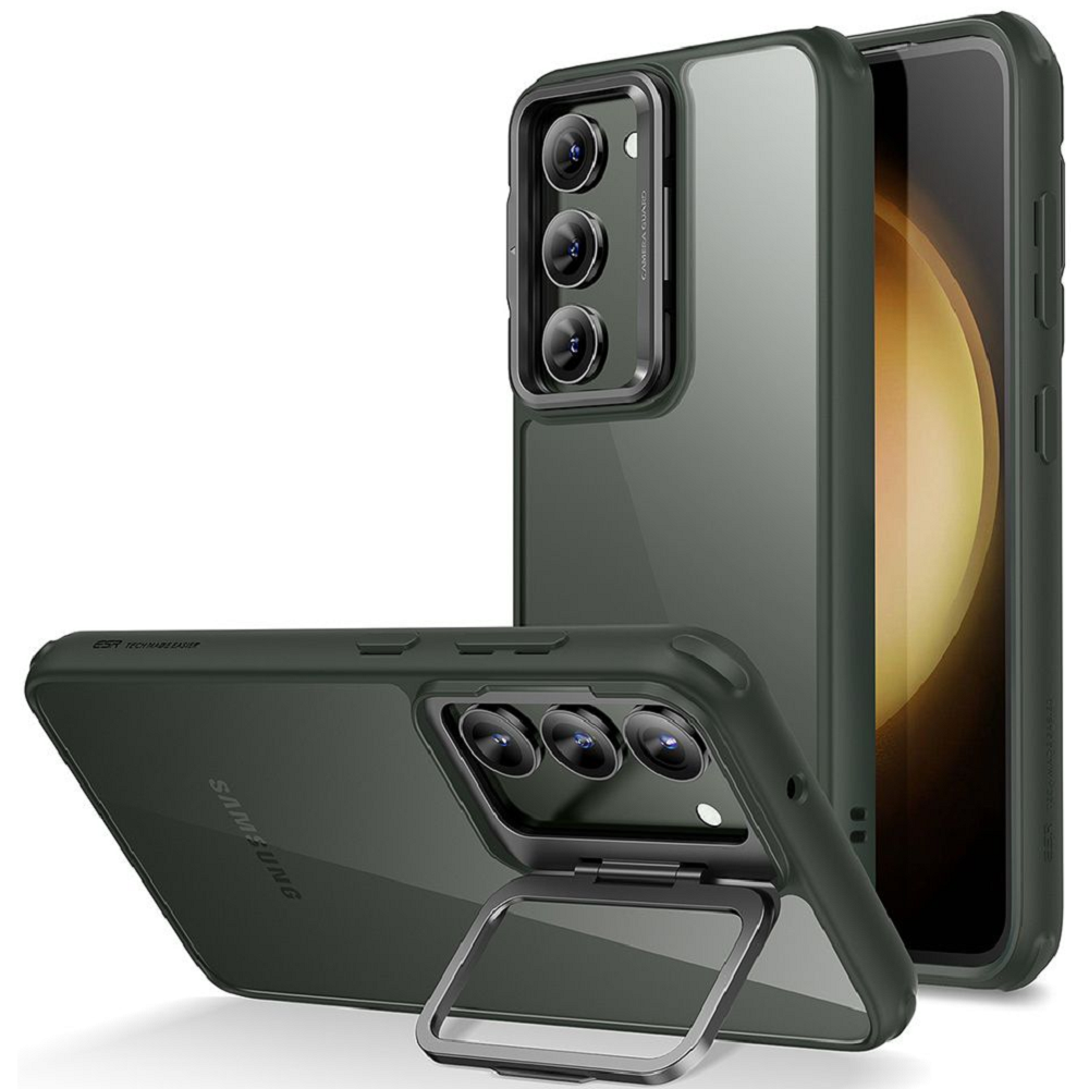 ESR Classic Kickstand Θήκη Samsung Galaxy S23 - Clear / Green (4894240175903)