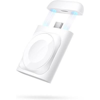 ESR Portable Charger for Apple Watch - Φορητός Μαγνητικός Ασύρματος Φορτιστής Type-C για Apple Watch & AirPods Pro 2nd Gen - 5W - White (4894240132975)