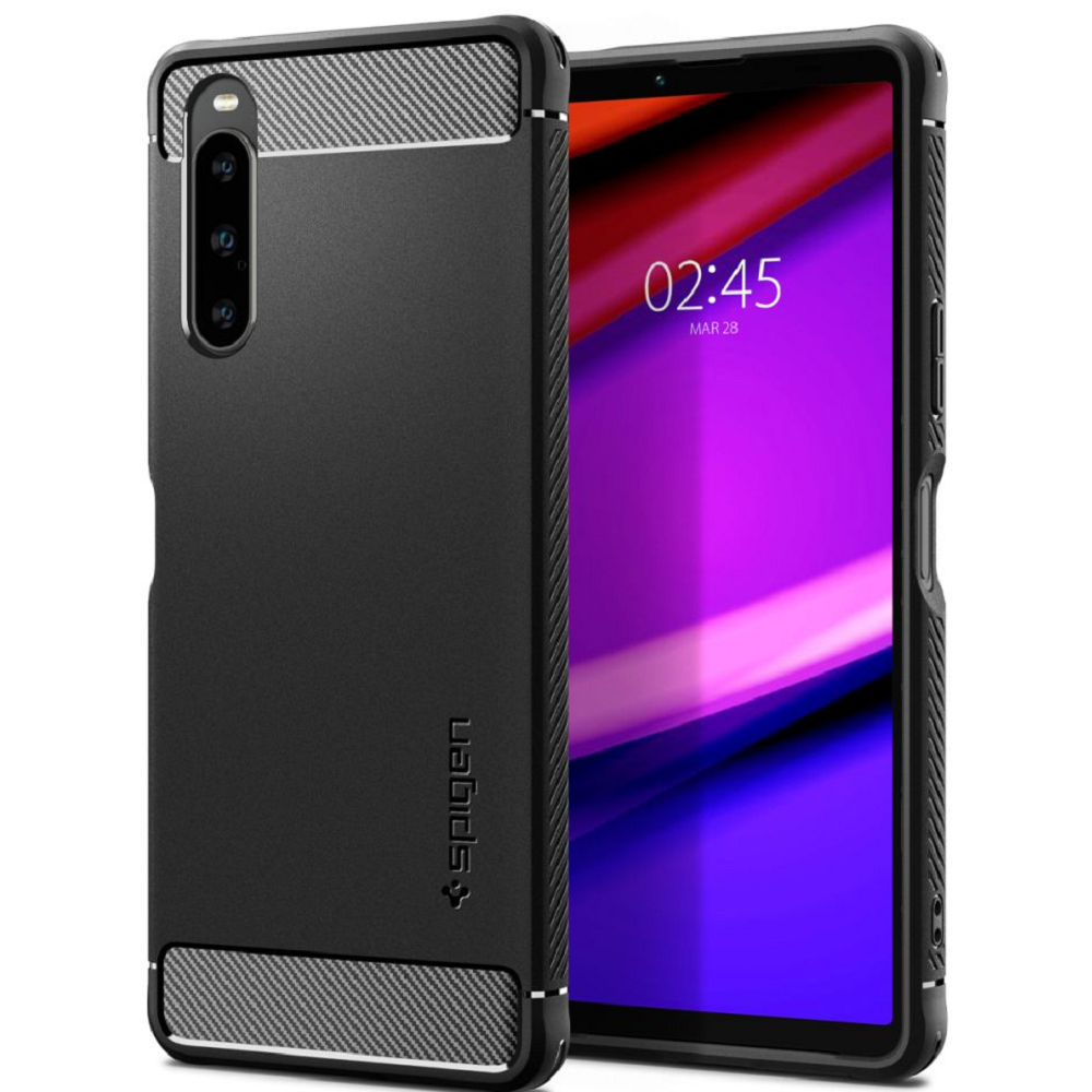 Spigen Θήκη Rugged Armor Sony Xperia 10 V - Matte Black (ACS06202)