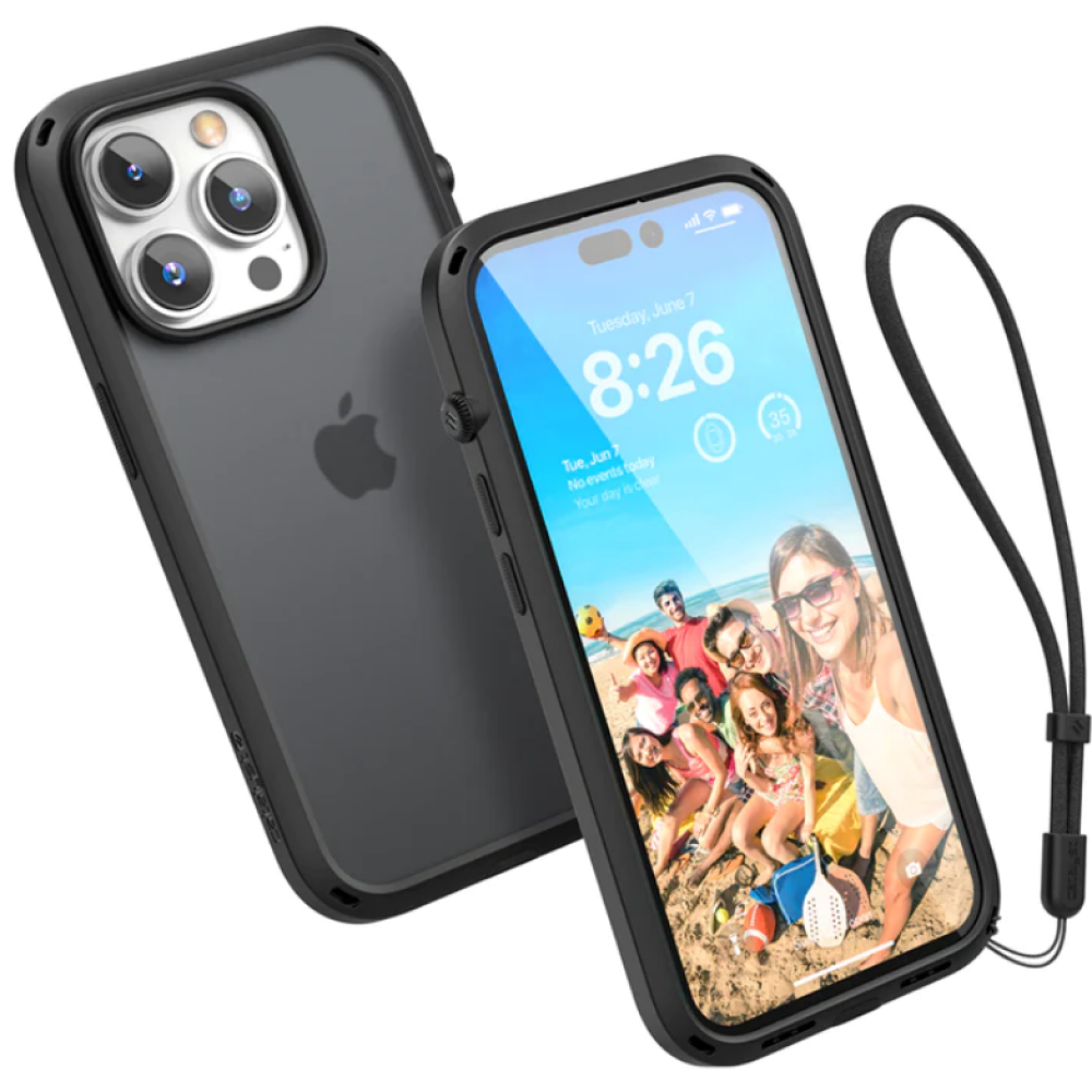 Catalyst Influence - Ημιδιάφανη Ανθεκτική Θήκη Apple iPhone 14 Pro - Stealth Black (CATDRPH14BLKMP)