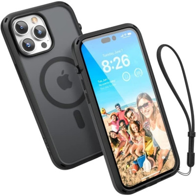 Catalyst Influence - Ανθεκτική MagSafe Θήκη Apple iPhone 14 Pro Max - Stealth Black (CATDMSPH14BLKLP)