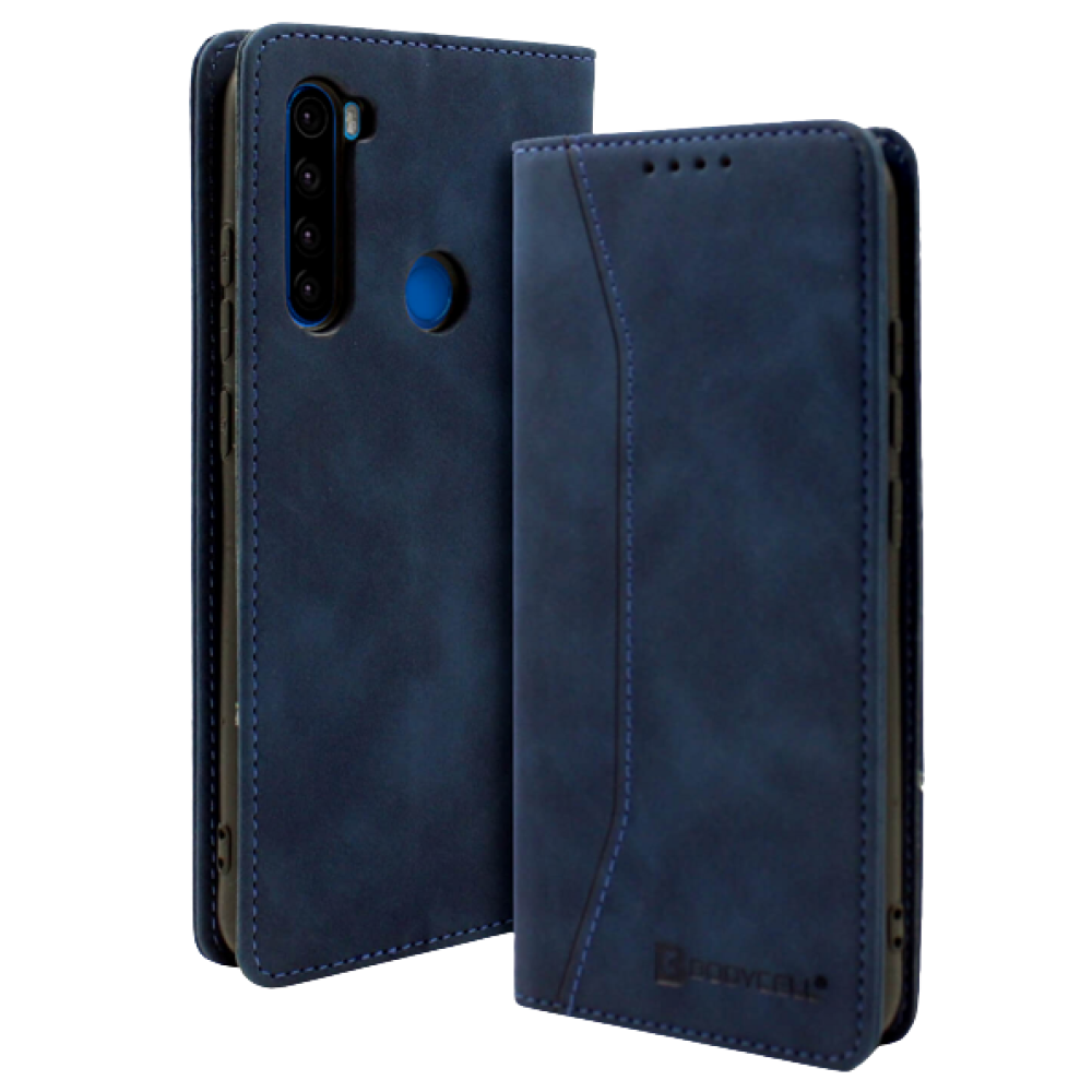 Bodycell Θήκη - Πορτοφόλι Xiaomi Redmi Note 8 / Note 8 2021 - Blue (5206015019722)