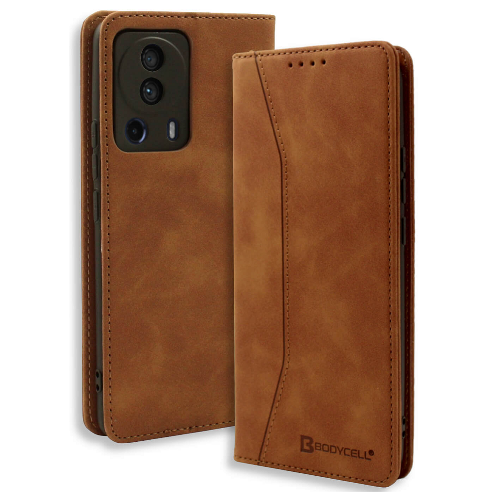 Bodycell Θήκη - Πορτοφόλι Xiaomi 13 Lite - Brown (5206015017704)