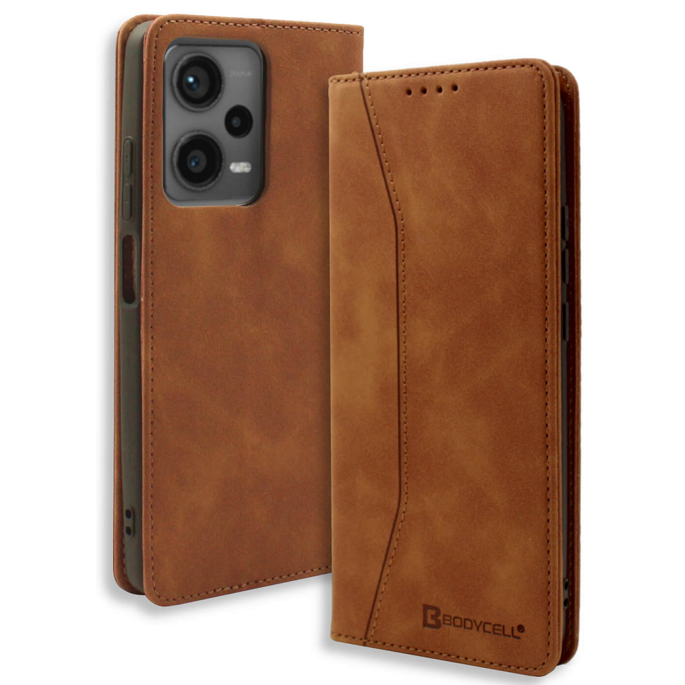 Bodycell Θήκη - Πορτοφόλι Xiaomi Poco X5 - Brown (5206015017902)