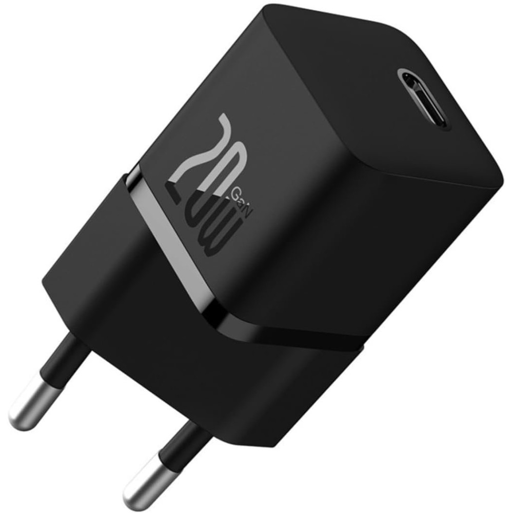 Φορτιστής Baseus GaN5 Fast Charger 1C Τοίχου Γρήγορος με 1 x Type-C 20W - Black (CCGN050101)