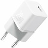 Φορτιστής Baseus GaN5 Fast Charger 1C Τοίχου Γρήγορος με 1 x Type-C 20W - White (CCGN050102)