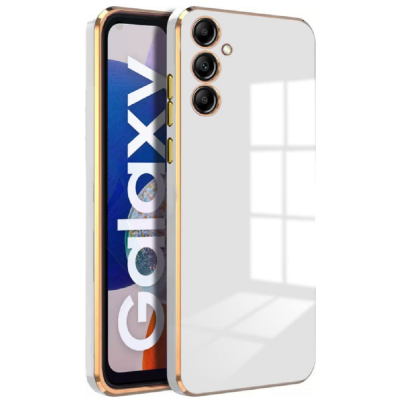 Bodycell Gold Plated - Θήκη Σιλικόνης Samsung Galaxy A13 5G - White (5206015069390)