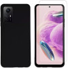 Vivid Σετ Θήκη Σιλικόνης & Tempered Glass - Xiaomi Redmi Note 12S - Transparent / Black (VIMAT312BKGLASSTN)