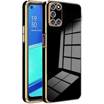 Bodycell Gold Plated - Θήκη Σιλικόνης Samsung Galaxy A31 - Black (5206015069529)