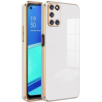 Bodycell Gold Plated - Θήκη Σιλικόνης Samsung Galaxy A31 - White (5206015069543)