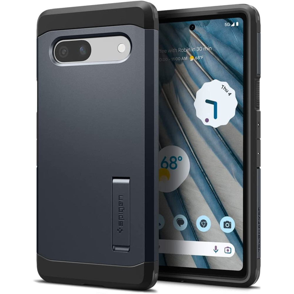 Spigen Tough Armor Θήκη Google Pixel 7a - Metal Slate (ACS05820)