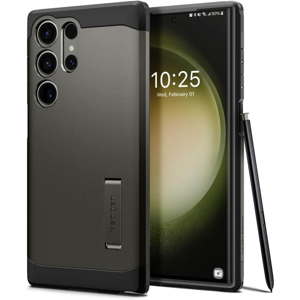 Spigen Tough Armor Θήκη Samsung Galaxy S23 Ultra - Gunmetal (ACS05624)