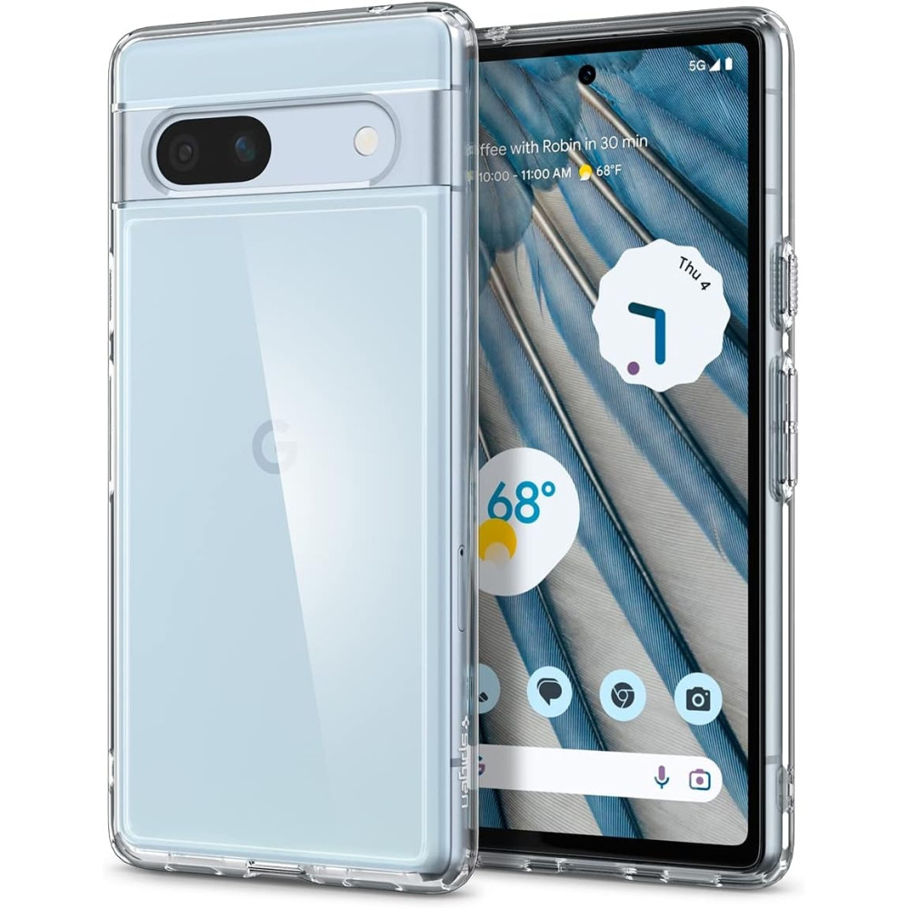 Spigen Ultra Hybrid Θήκη Google Pixel 7a - Crystal Clear (ACS05817)
