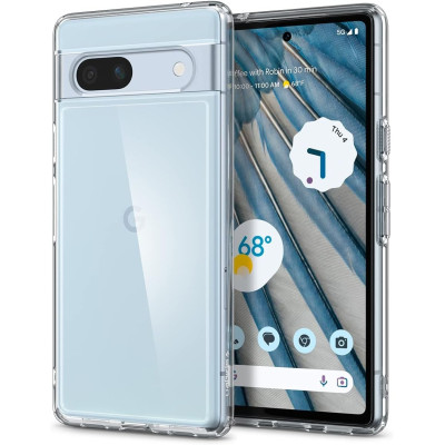 Spigen Ultra Hybrid Θήκη Google Pixel 7a - Crystal Clear (ACS05817)
