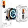 Spigen Tempered Glass GLAS.tR EZ Fit - Αντιχαρακτικό Γυαλί Οθόνης Apple Watch Ultra 3 / Ultra 2 / Ultra 1 49mm - 2 Τεμάχια (AGL05556)