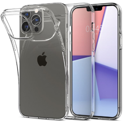 Spigen Θήκη Σιλικόνης Crystal Flex - Apple iPhone 13 Pro - Crystal Clear (ACS03296)