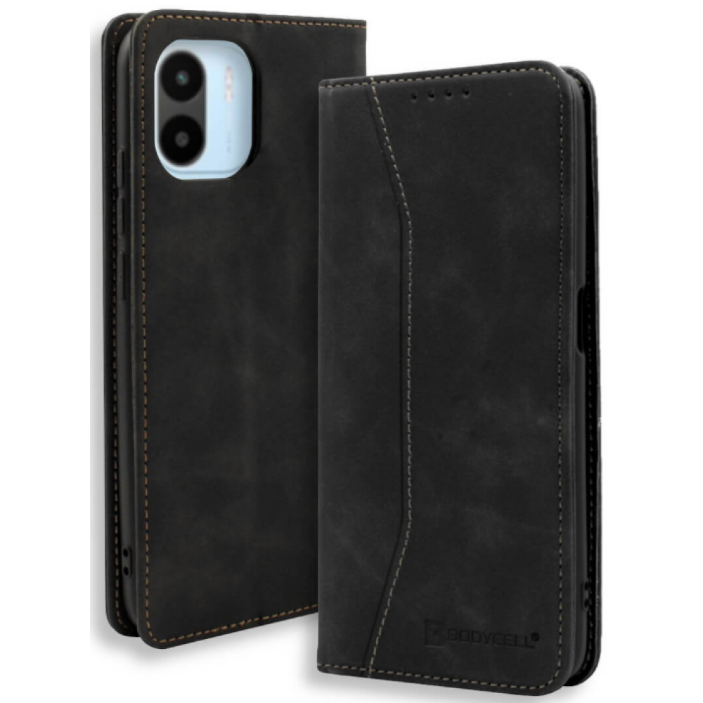 Bodycell Θήκη - Πορτοφόλι Xiaomi Redmi A2 - Black (5206015021862)