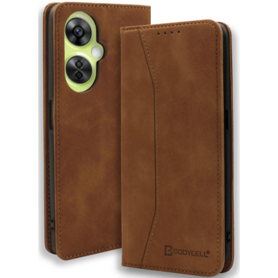 Bodycell Θήκη - Πορτοφόλι OnePlus Nord CE 3 Lite - Brown (5206015021572)