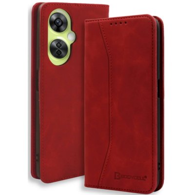 Bodycell Θήκη - Πορτοφόλι OnePlus Nord CE 3 Lite - Red (5206015021589)