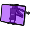Buddi Tablet Holder for Car Headrest - Universal Ρυθμιζόμενη Βάση Στήριξης Smartphone / Tablet για Πίσω Κάθισμα Αυτοκινήτου - Black - 5 Έτη Εγγύηση (8719246384646)