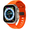 Tech-Protect Iconband Line - Λουράκι Σιλικόνης Apple Watch Ultra/SE/11/10/9/8/7/6/5/4 (49/46/45/44mm) - Orange (9490713934845)