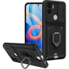 Bodycell Multifunction - Ανθεκτική Θήκη Xiaomi Redmi A2 Plus / A1 Plus με Λουράκι Λαιμού / Κάλυμμα Κάμερας / Ring Holder / Υποδοχή Κάρτας - Black (5206015017582)
