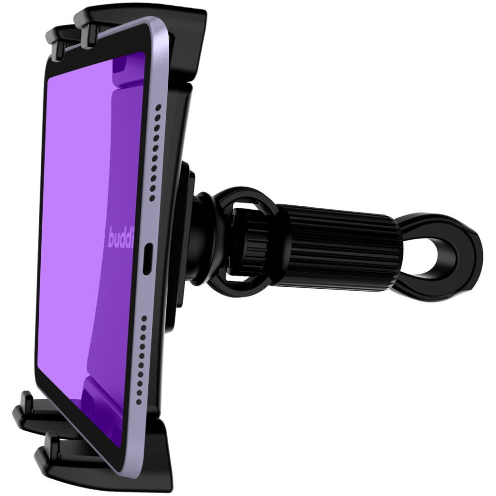 Buddi Tablet Holder for Hometrainer - Universal Ρυθμιζόμενη Βάση Στήριξης Smartphone / Tablet για Ποδήλατο Γυμναστικής / Ελλειπτικό Μηχάνημα / Μικρόφωνο - Black - 5 Έτη Εγγύηση (8719246384691)