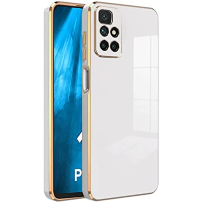 Bodycell Gold Plated - Θήκη Σιλικόνης Xiaomi Redmi 10 / Redmi 10 2022 - White (5206015070204)