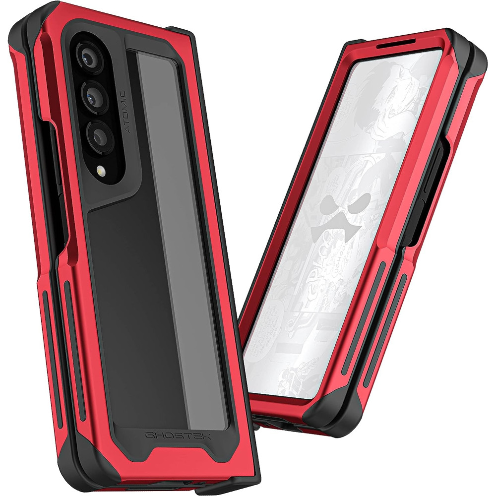 Ghostek Atomic Slim 4 - Ανθεκτική Θήκη Samsung Galaxy Z Fold4 - Red (GHOCAS3242)