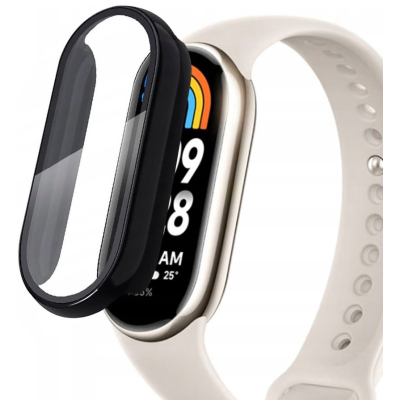 Tech-Protect Defence360 - Θήκη με Tempered Glass Xiaomi Smart Band 8 / 8 NFC - Black (9490713934883)