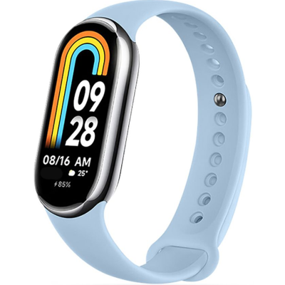 Tech-Protect Λουράκι Σιλικόνης Iconband Xiaomi Smart Band 10 / 10 NFC / 9 / 9 NFC / 8 / 8 NFC - Sky Blue (9490713934999)