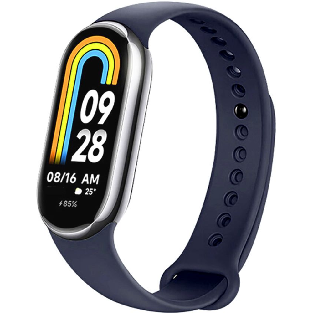 Tech-Protect Λουράκι Σιλικόνης Iconband Xiaomi Smart Band 10 / 10 NFC / 9 / 9 NFC / 8 / 8 NFC - Navy (9490713934920)