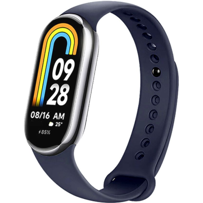 Tech-Protect Λουράκι Σιλικόνης Iconband Xiaomi Smart Band 10 / 10 NFC / 9 / 9 NFC / 8 / 8 NFC - Navy (9490713934920)