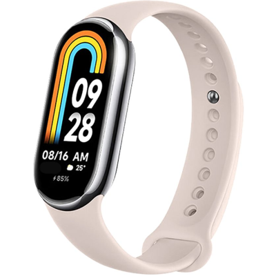 Tech-Protect Λουράκι Σιλικόνης Iconband Xiaomi Smart Band 10 / 10 NFC / 9 / 9 NFC / 8 / 8 NFC - Beige (9490713935002)