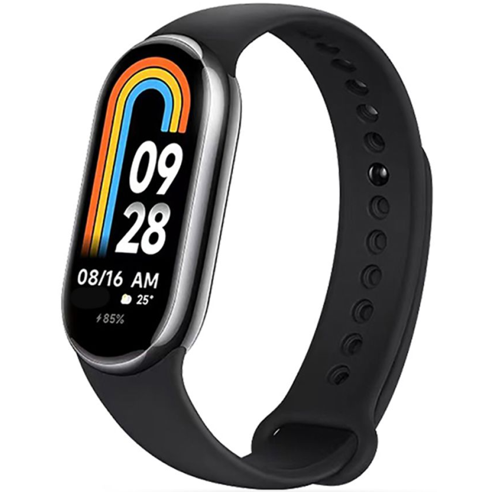 Tech-Protect Λουράκι Σιλικόνης Iconband Xiaomi Smart Band 10 / 10 NFC / 9 / 9 NFC / 8 / 8 NFC - Black (9490713934906)