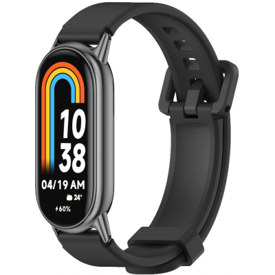 Tech-Protect Iconband Pro - Λουράκι Σιλικόνης Xiaomi Smart Band 10 / 10 NFC / 9 / 9 NFC / 8 / 8 NFC - Black (9490713935019)
