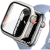 Tech-Protect Defence360 - Θήκη με Tempered Glass Apple Watch 9 / 8 / 7 (45mm) - Titanium / Orange (9490713934708)