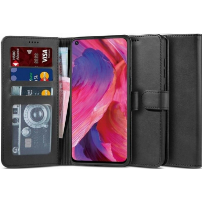 Tech-Protect Wallet - Θήκη Πορτοφόλι Oppo Reno5 Lite / Oppo A94 4G - Black (9589046919428)