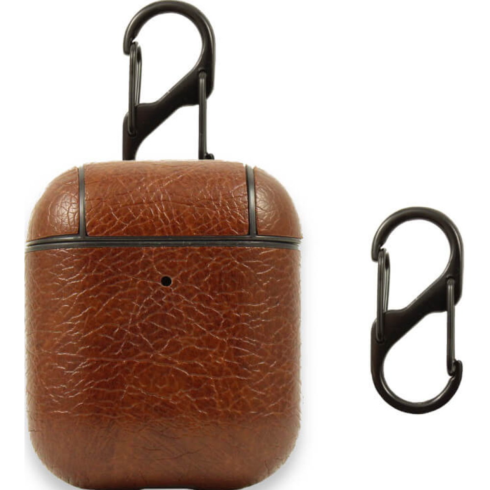 Bodycell ALC02 - Σκληρή Θήκη για Apple Airpods 2nd Gen / 1st Gen - Brown (5206015067686)