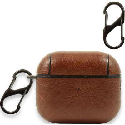 Bodycell ALC02 - Σκληρή Θήκη για Apple AirPods 3rd Gen - Brown (5206015067723)