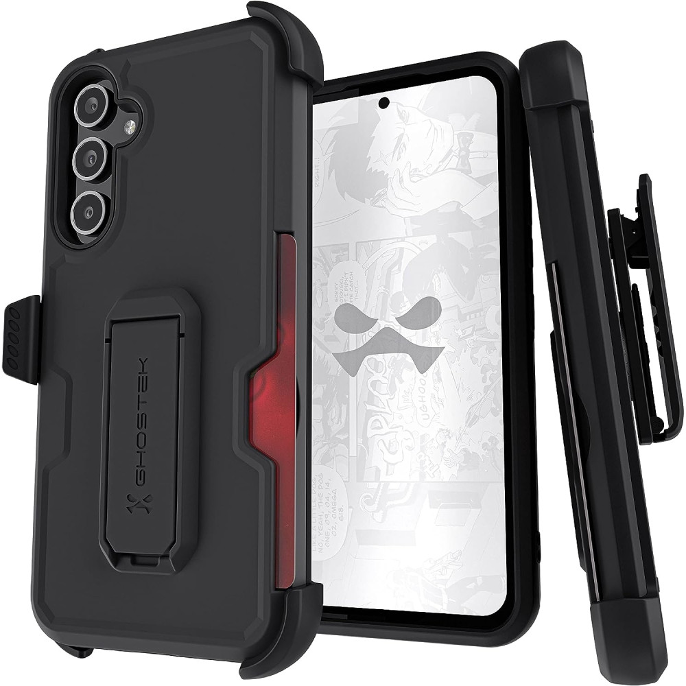 Ghostek Iron Armor 3 - Ανθεκτική Θήκη Samsung Galaxy A54 - Matte Black (GHOCAS3382)